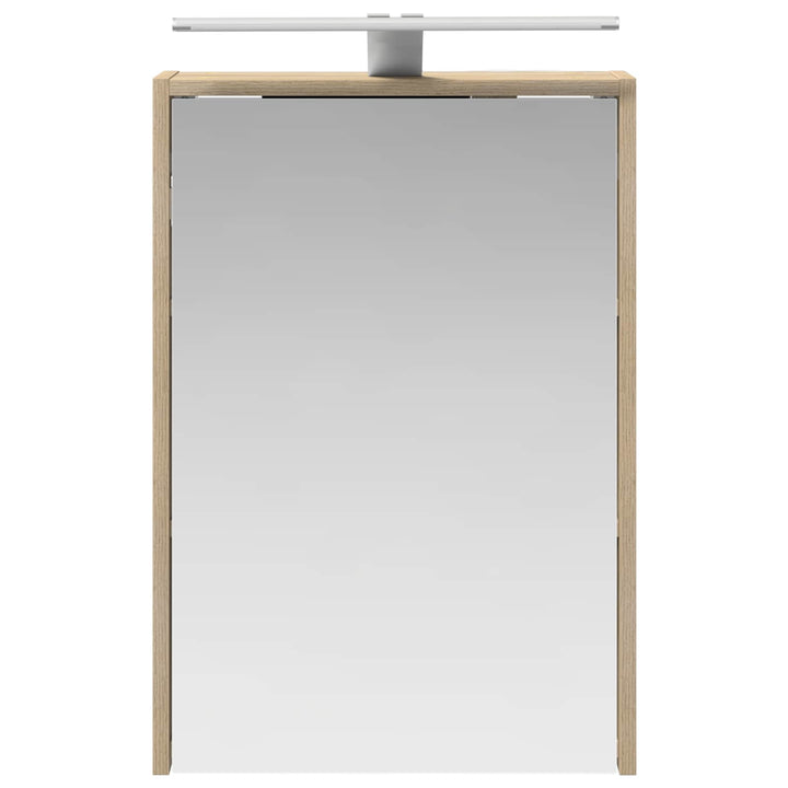 Badeværelsesspejlskab med hylde Sonoma eg 43 x 16 x 62.5 cm