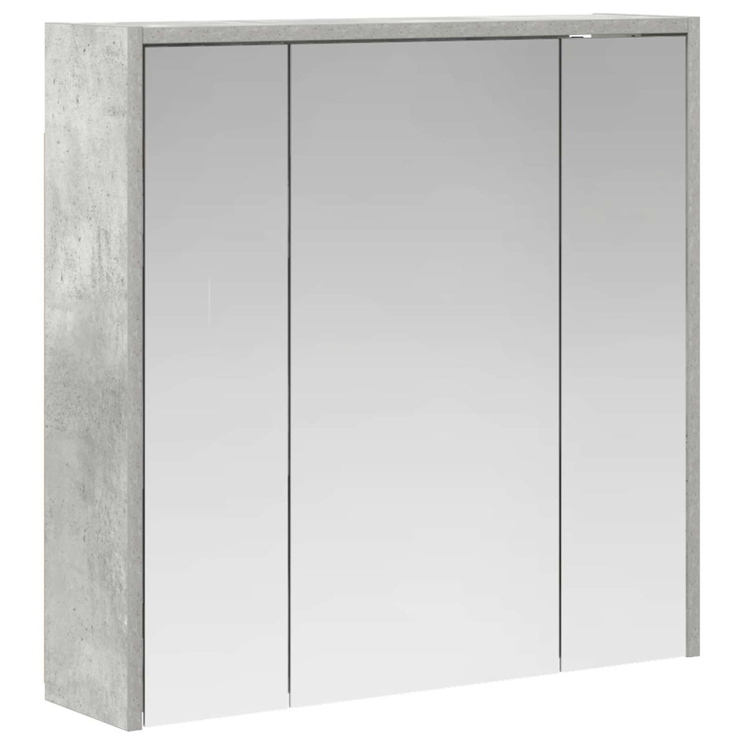 Badeværelsesspejlskab Beton Grå 63,5 x 16 x 62,5 cm