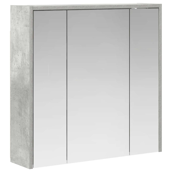 Badeværelsesspejlskab Beton Grå 63,5 x 16 x 62,5 cm
