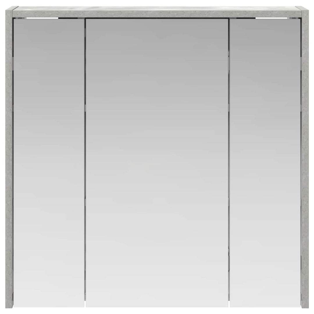 Badeværelsesspejlskab Beton Grå 63,5 x 16 x 62,5 cm