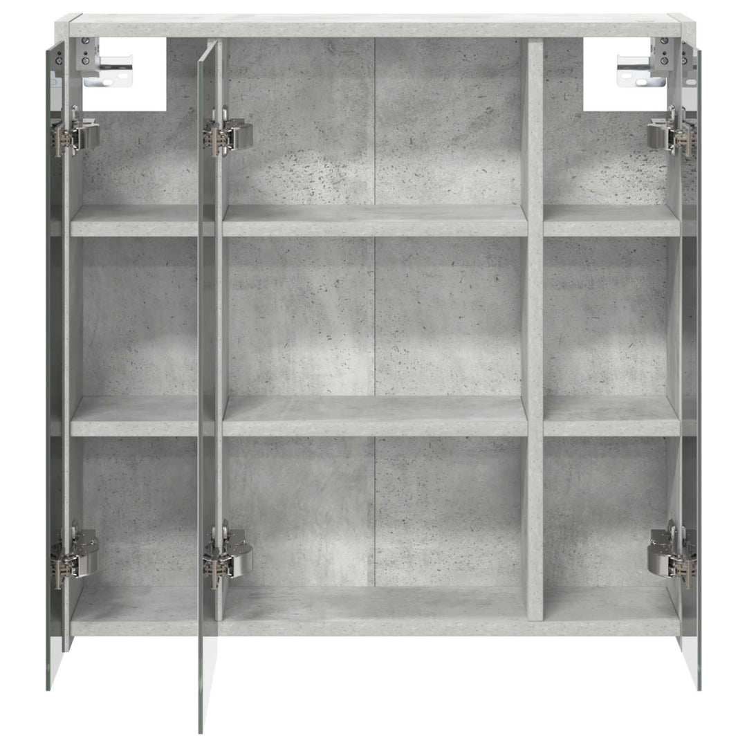 Badeværelsesspejlskab Beton Grå 63,5 x 16 x 62,5 cm