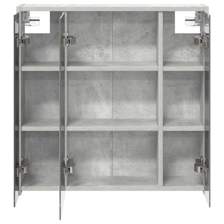 Badeværelsesspejlskab Beton Grå 63,5 x 16 x 62,5 cm