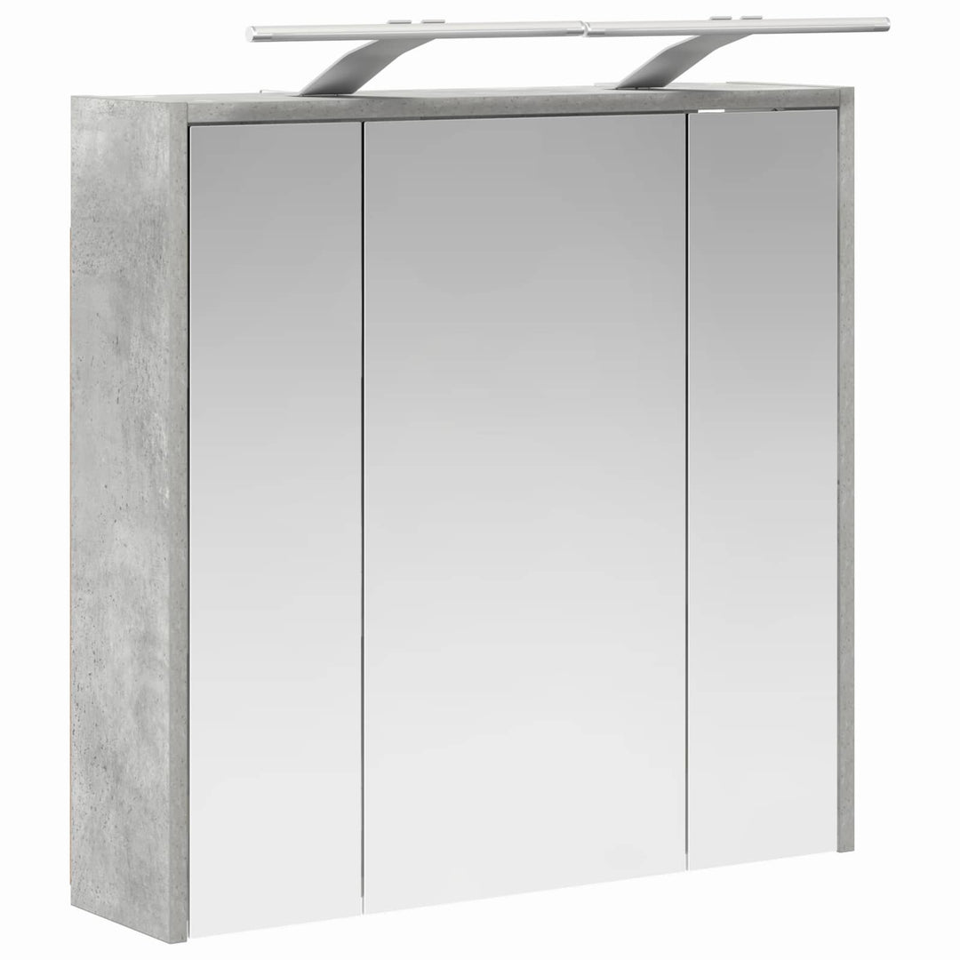 Badeværelsesspejlskab Beton Grå 63,5 x 16 x 62,5 cm