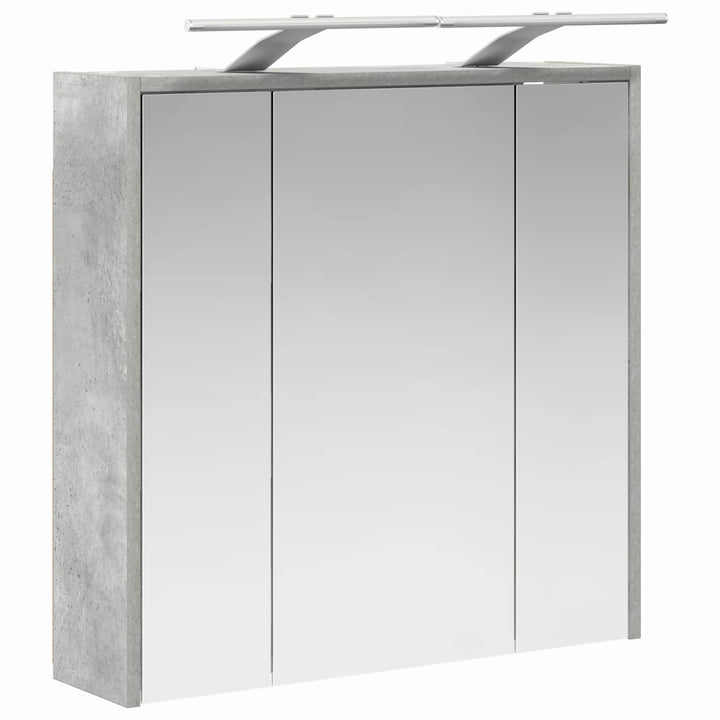 Badeværelsesspejlskab Beton Grå 63,5 x 16 x 62,5 cm