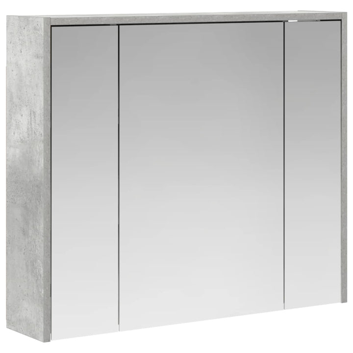 Badeværelsesspejlskab Beton Grå 73,5 x 16 x 62,5 cm