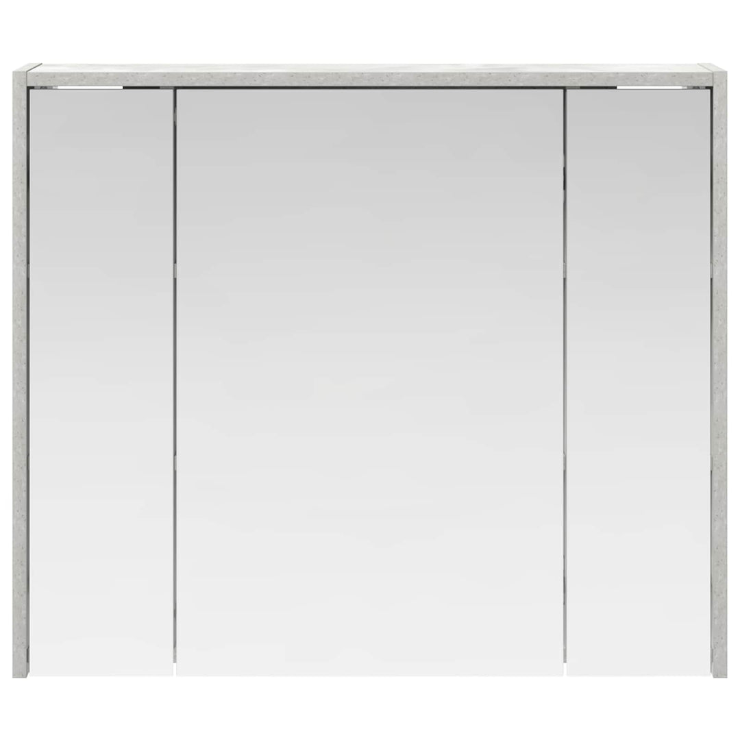 Badeværelsesspejlskab Beton Grå 73,5 x 16 x 62,5 cm
