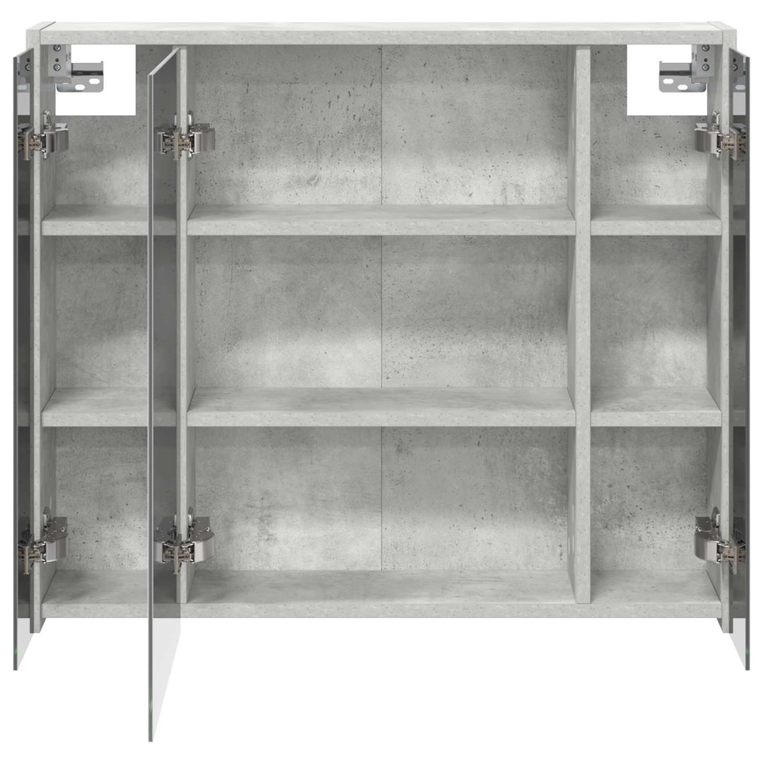 Badeværelsesspejlskab Beton Grå 73,5 x 16 x 62,5 cm