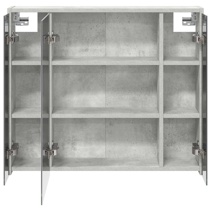Badeværelsesspejlskab Beton Grå 73,5 x 16 x 62,5 cm