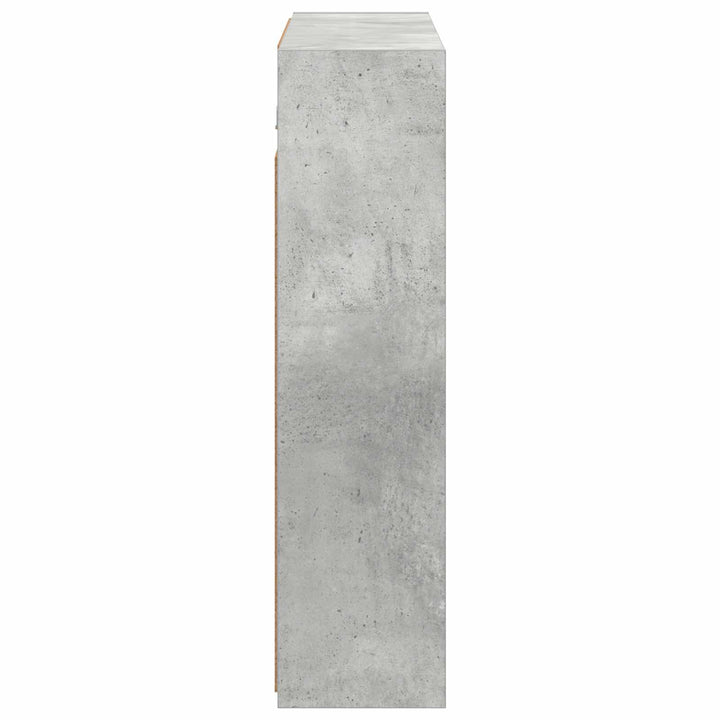 Badeværelsesspejlskab Beton Grå 73,5 x 16 x 62,5 cm