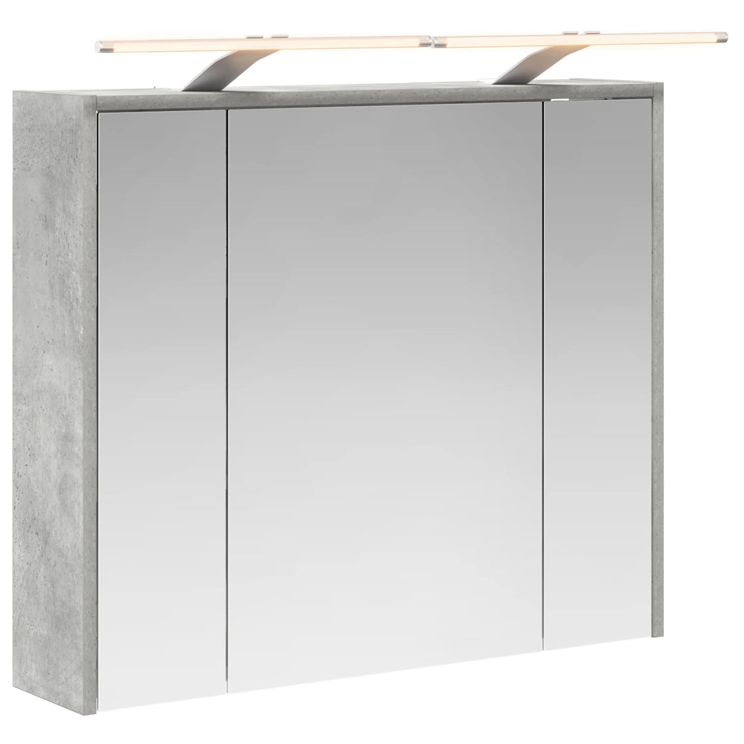 Badeværelsesspejlskab Beton Grå 73,5 x 16 x 62,5 cm