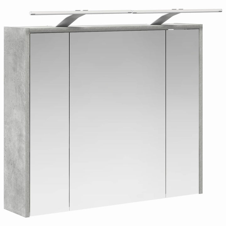 Badeværelsesspejlskab Beton Grå 73,5 x 16 x 62,5 cm
