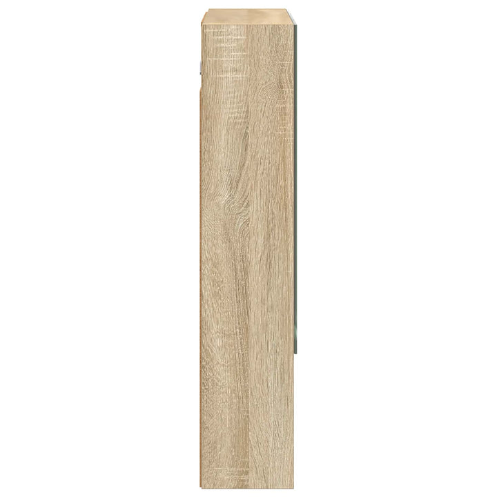 Badeværelsesspejlskab med hylde Sonoma eg 60 x 14.5 x 70 cm