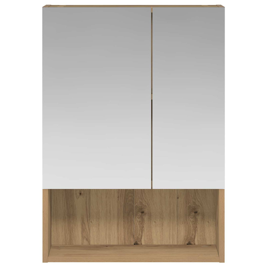 Badeværelsesspejlskab Artisan eg 50 x 14,5 x 70 cm
