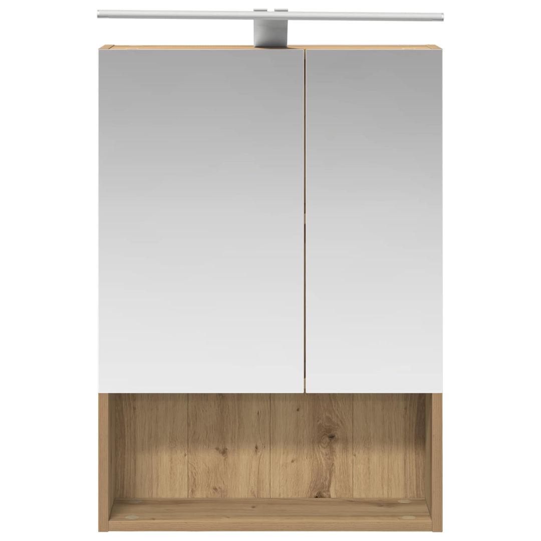 Badeværelsesspejlskab Artisan eg 50 x 14,5 x 70 cm