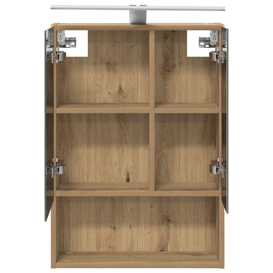 Badeværelsesspejlskab Artisan eg 50 x 14,5 x 70 cm