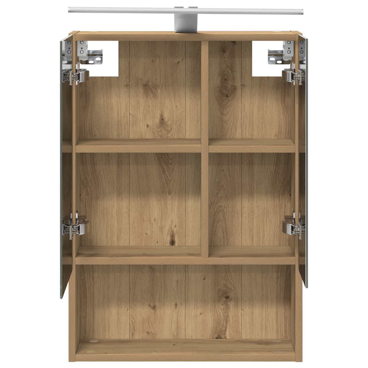 Badeværelsesspejlskab Artisan eg 50 x 14,5 x 70 cm