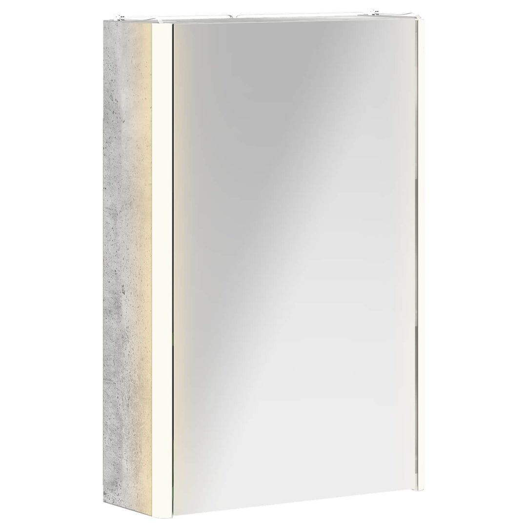 Badeværelsesspejlskab Beton Grå 33 x 11,5 x 50 cm