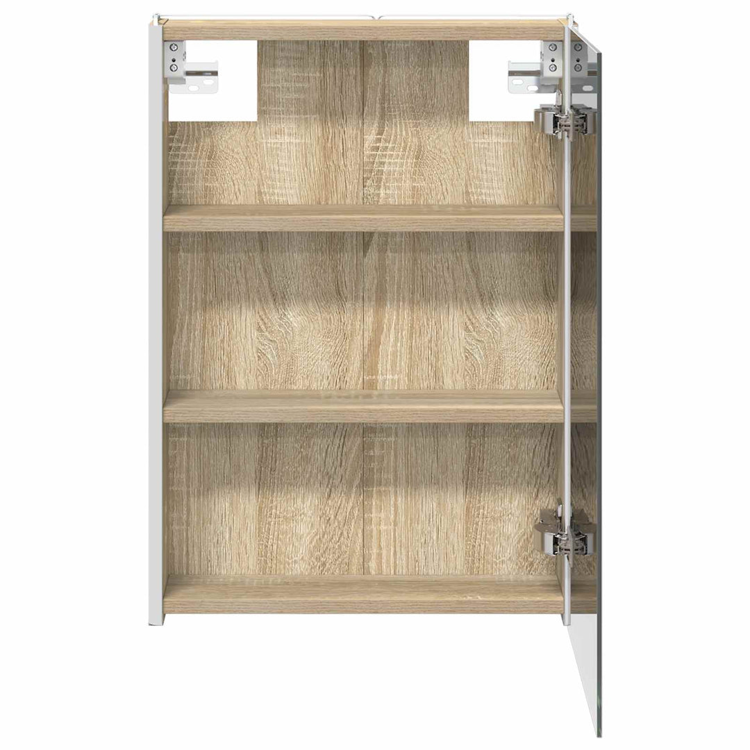 Badeværelsesspejlskab Sonoma eg 43 x 11,5 x 60,5 cm