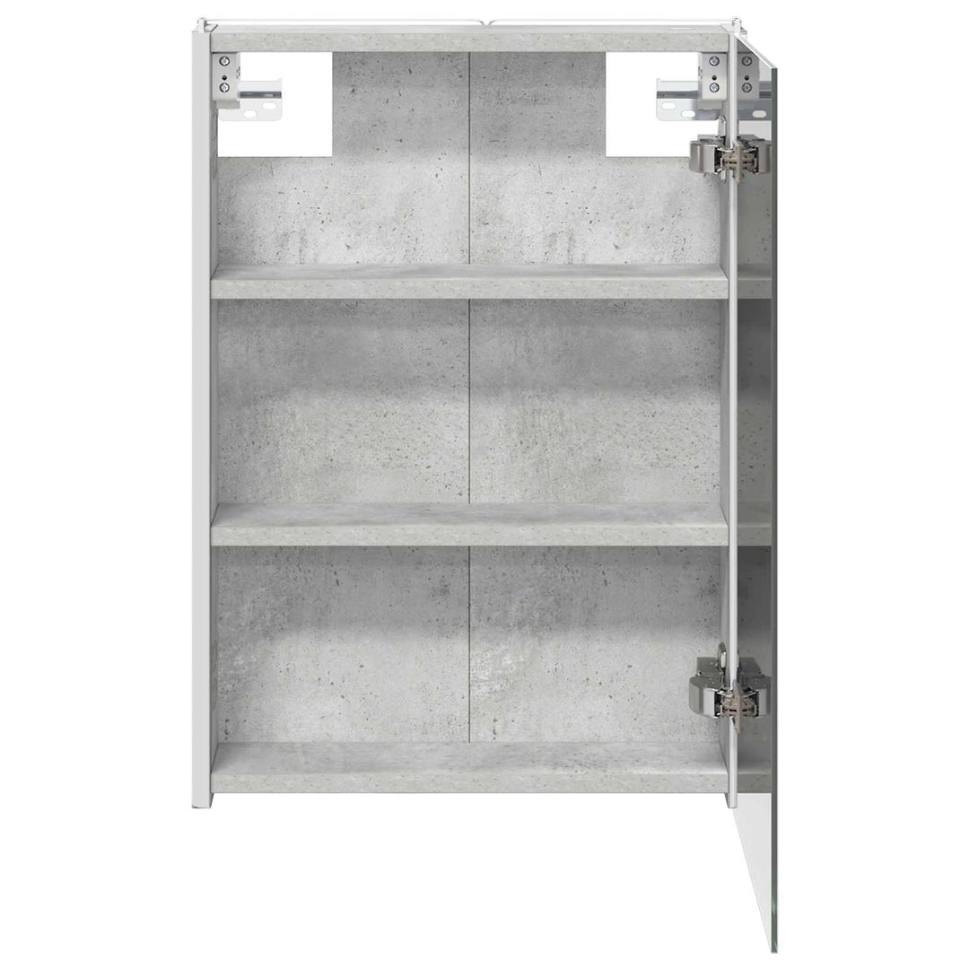 Badeværelsesspejlskab Beton Grå 43 x 11,5 x 60,5 cm