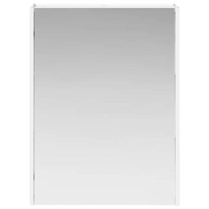 Badeværelsesspejlskab Hvid 53,5 x 15,5 x 70 cm Konstrueret træ