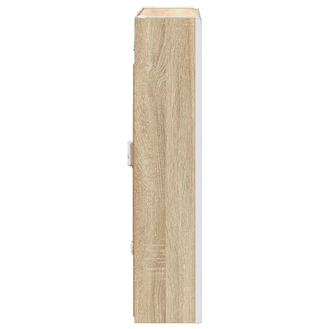 Badeværelsesspejlskab Sonoma eg 53,5 x 15,5 x 70 cm