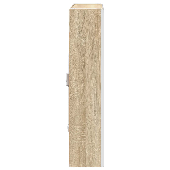 Badeværelsesspejlskab Sonoma eg 53,5 x 15,5 x 70 cm