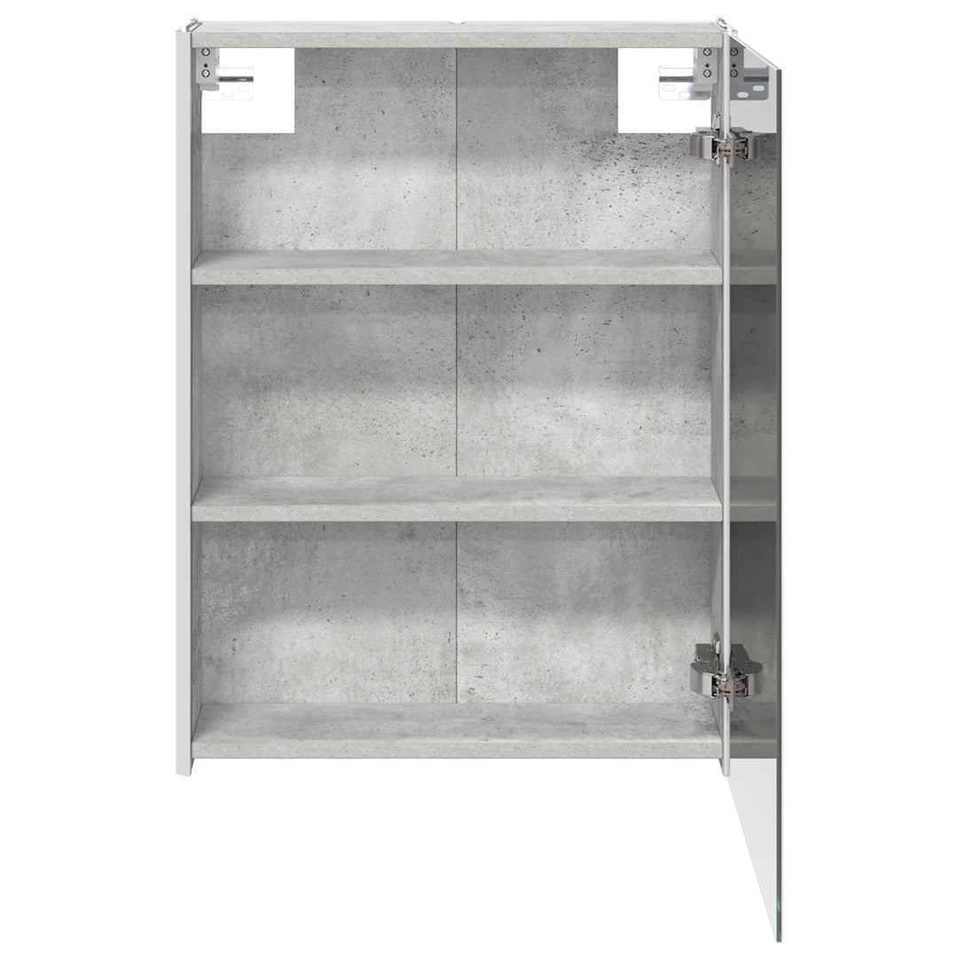 Badeværelsesspejlskab Beton Grå 53,5 x 15,5 x 70 cm