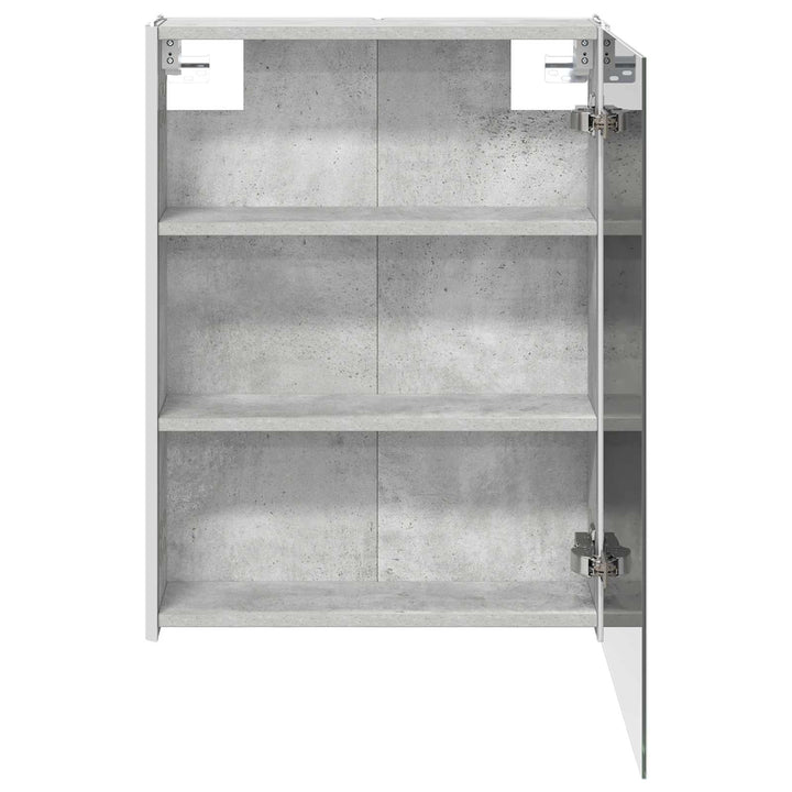 Badeværelsesspejlskab Beton Grå 53,5 x 15,5 x 70 cm