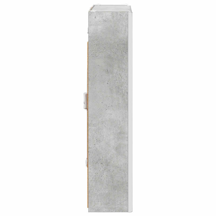 Badeværelsesspejlskab Beton Grå 53,5 x 15,5 x 70 cm