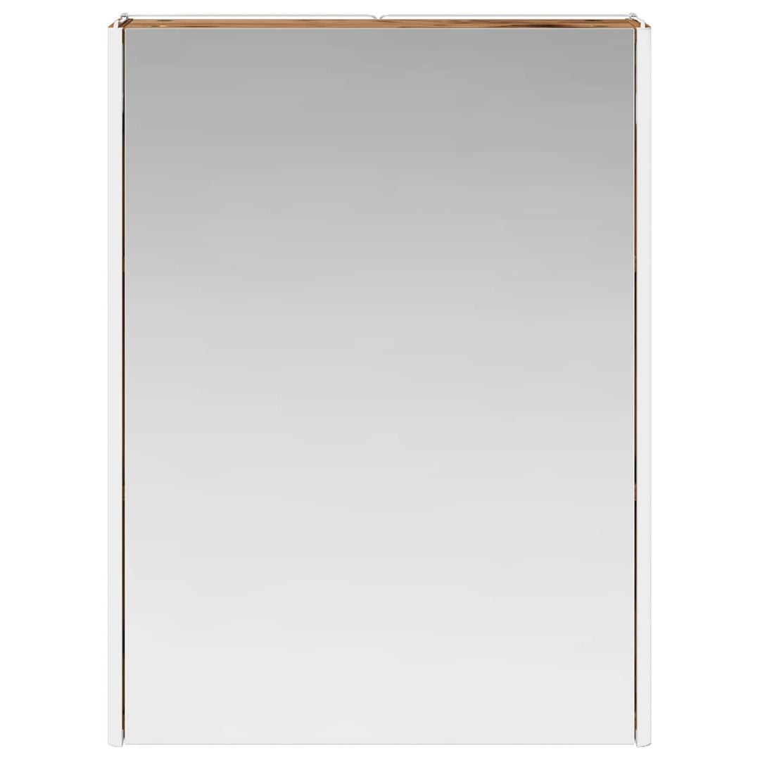 Badeværelsesspejlskab Gammelt træ 53,5 x 15,5 x 70 cm