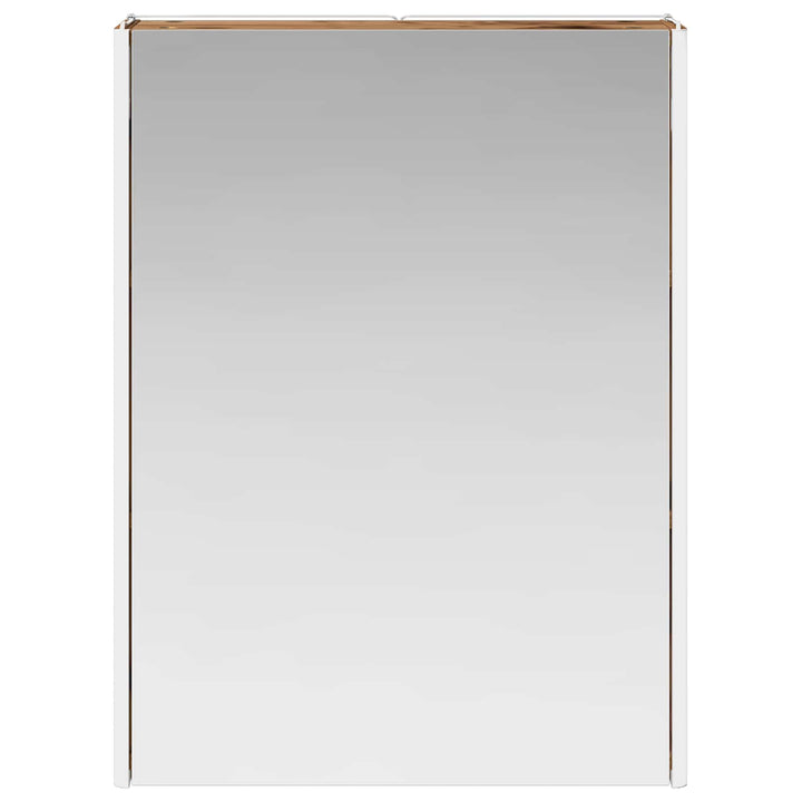 Badeværelsesspejlskab Gammelt træ 53,5 x 15,5 x 70 cm