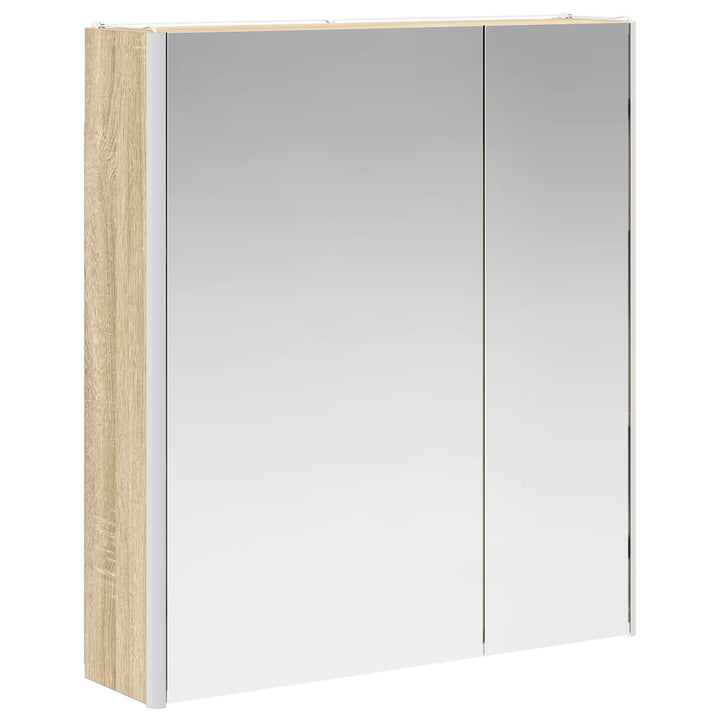 Badeværelsesspejlskab Sonoma eg 63,5 x 15,5 x 70 cm