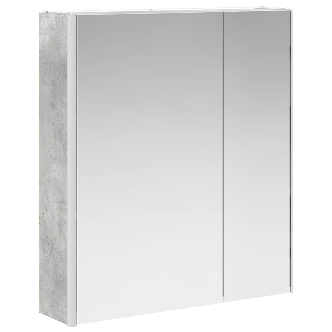 Badeværelsesspejlskab Beton Grå 63,5 x 15,5 x 70 cm