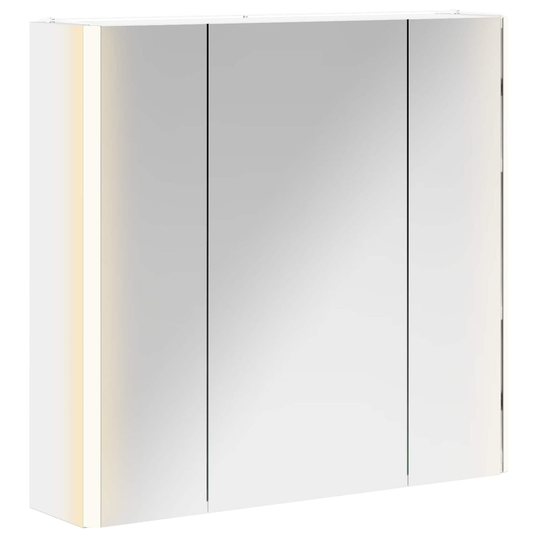 Badeværelsesspejlskab Hvid 63,5 x 15,5 x 60,5 cm