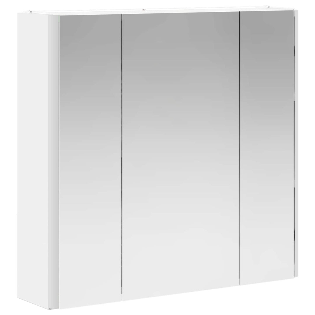 Badeværelsesspejlskab Hvid 63,5 x 15,5 x 60,5 cm