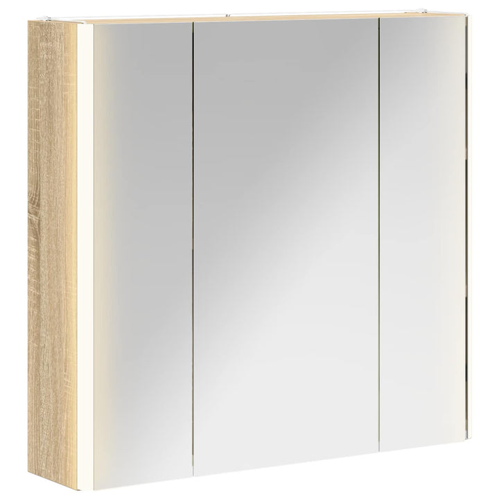 Badeværelsesspejlskab Sonoma eg 63,5 x 15,5 x 60,5 cm