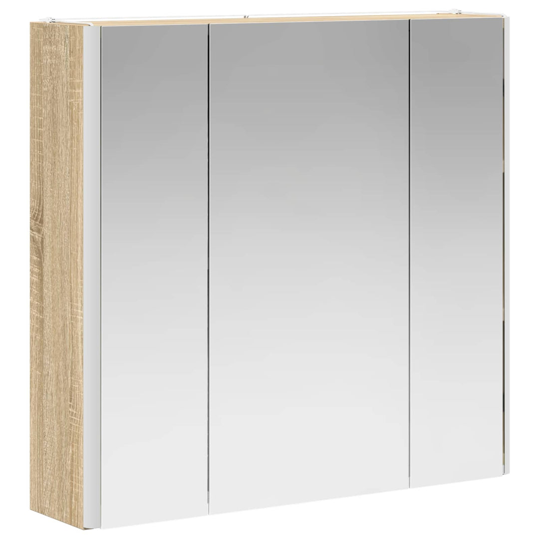 Badeværelsesspejlskab Sonoma eg 63,5 x 15,5 x 60,5 cm
