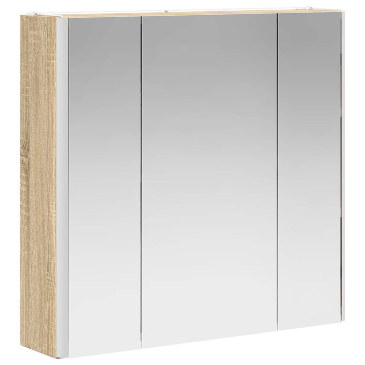 Badeværelsesspejlskab Sonoma eg 63,5 x 15,5 x 60,5 cm