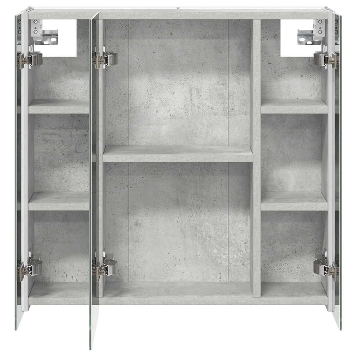 Badeværelsesspejlskab Beton Grå 63,5 x 15,5 x 60,5 cm