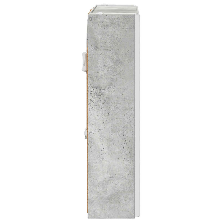 Badeværelsesspejlskab Beton Grå 63,5 x 15,5 x 60,5 cm