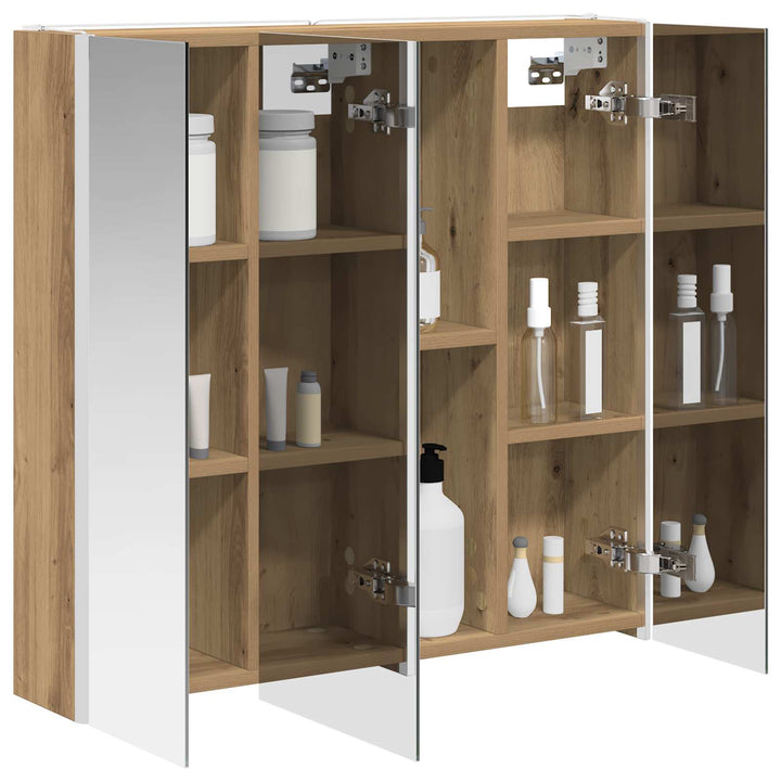 Badeværelsesspejlskab med hylde Artisan eg 73.5 x 15.5 x 70 cm