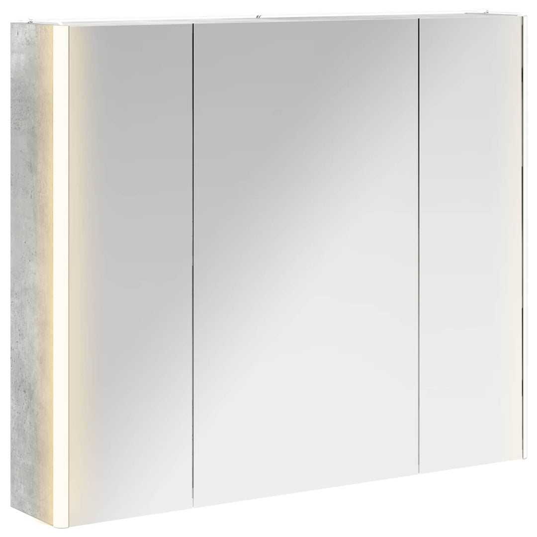 Badeværelsesspejlskab Beton Grå 83,5 x 15,5 x 70 cm