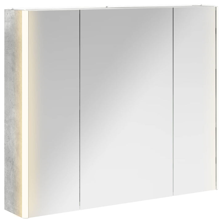Badeværelsesspejlskab Beton Grå 83,5 x 15,5 x 70 cm