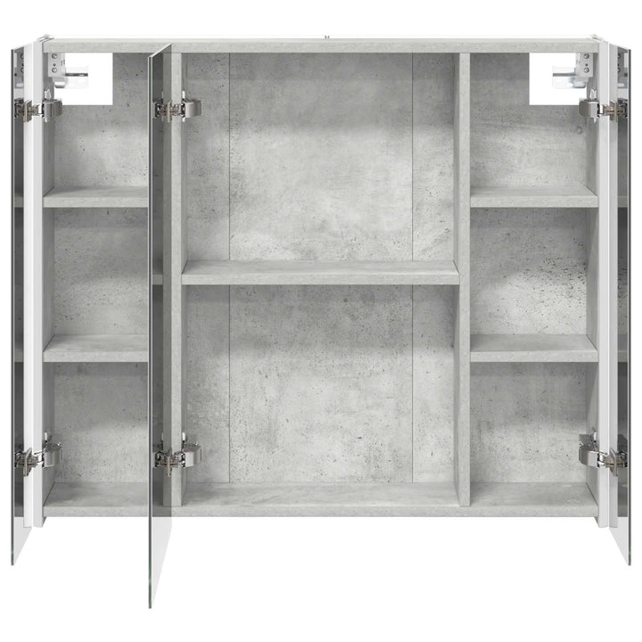 Badeværelsesspejlskab Beton Grå 83,5 x 15,5 x 70 cm