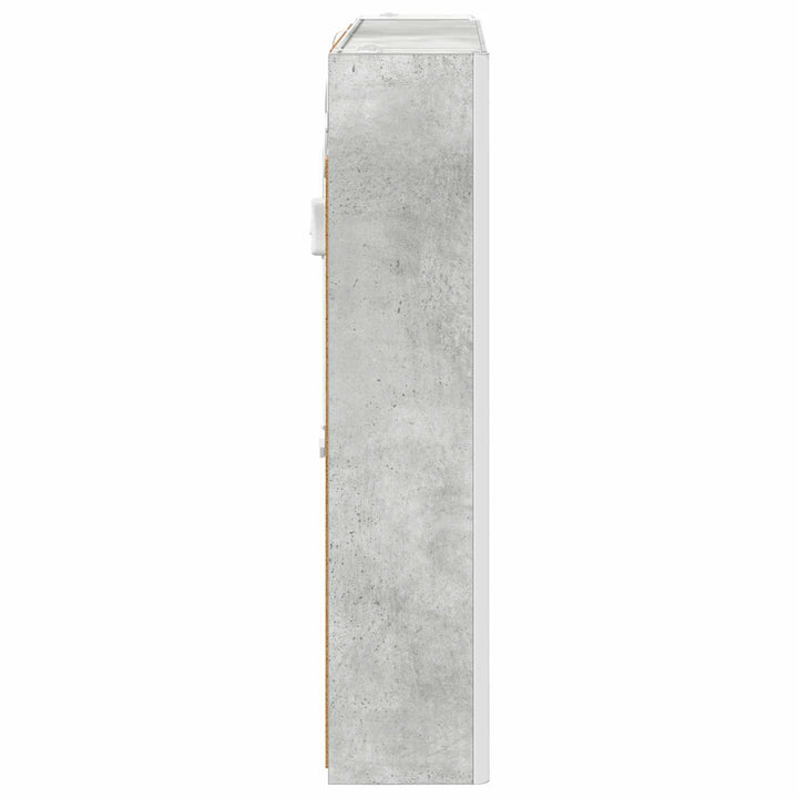 Badeværelsesspejlskab Beton Grå 83,5 x 15,5 x 70 cm