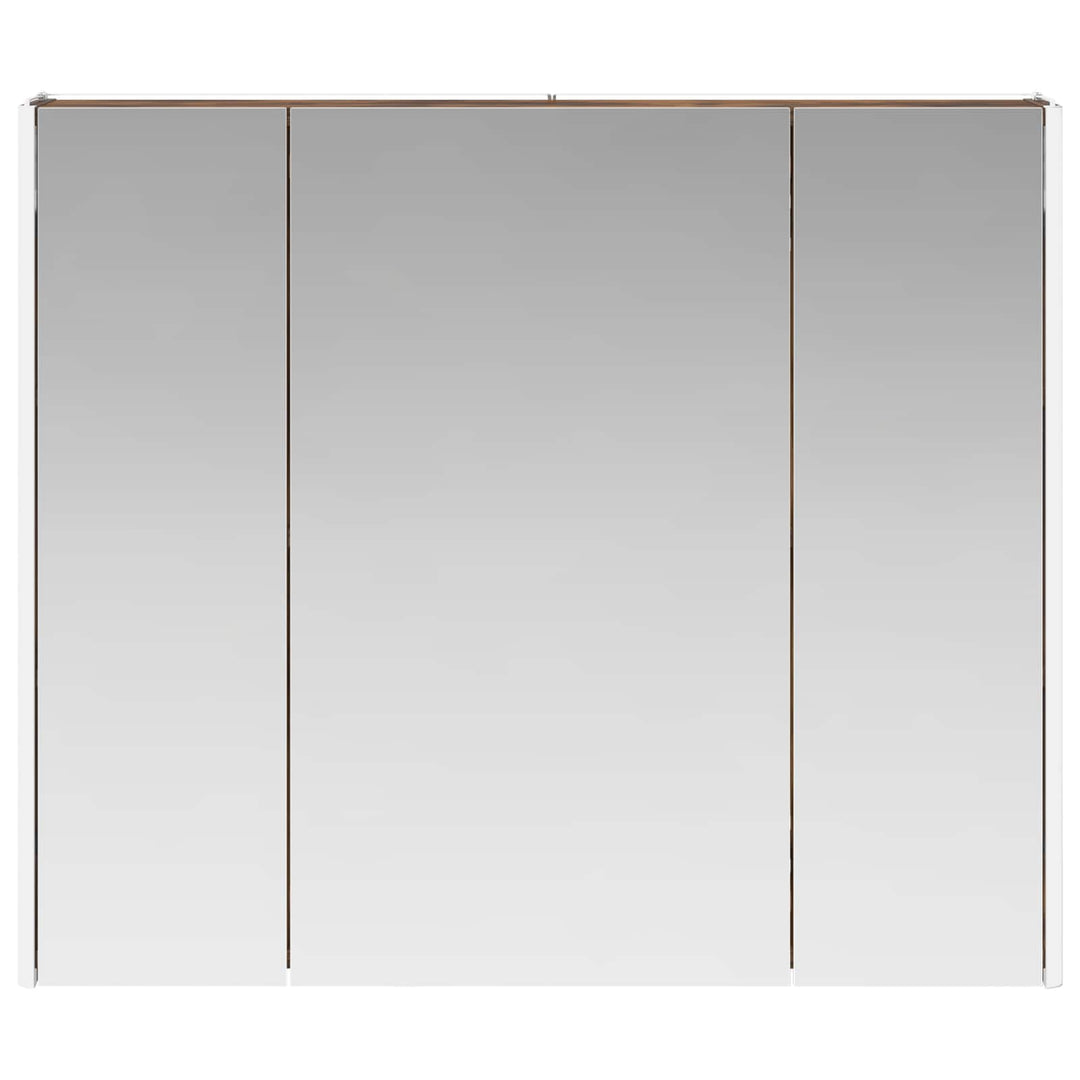 Badeværelsesspejlskab Røget eg 83,5 x 15,5 x 70 cm