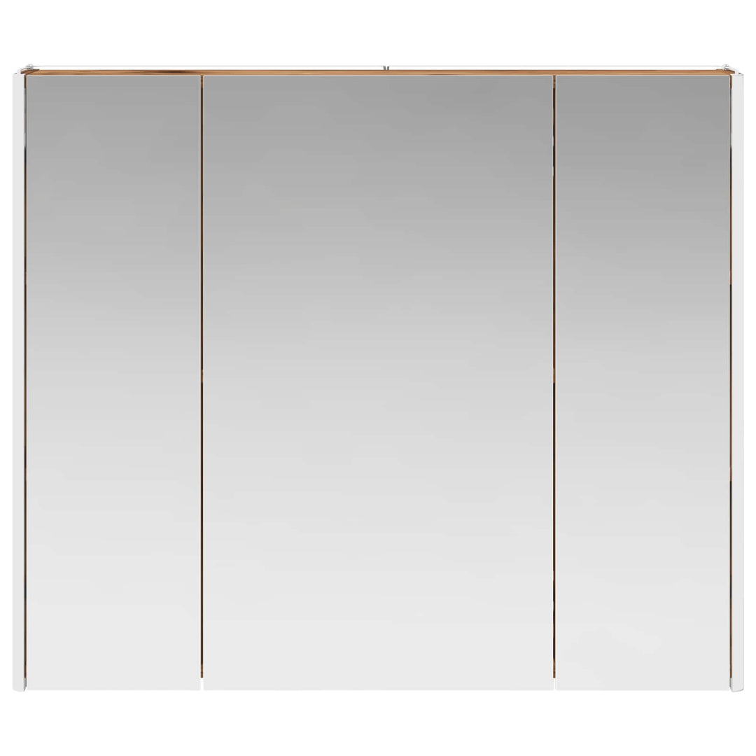 Badeværelsesspejlskab Gammelt træ 83,5 x 15,5 x 70 cm
