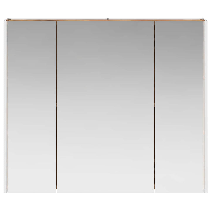 Badeværelsesspejlskab Gammelt træ 83,5 x 15,5 x 70 cm