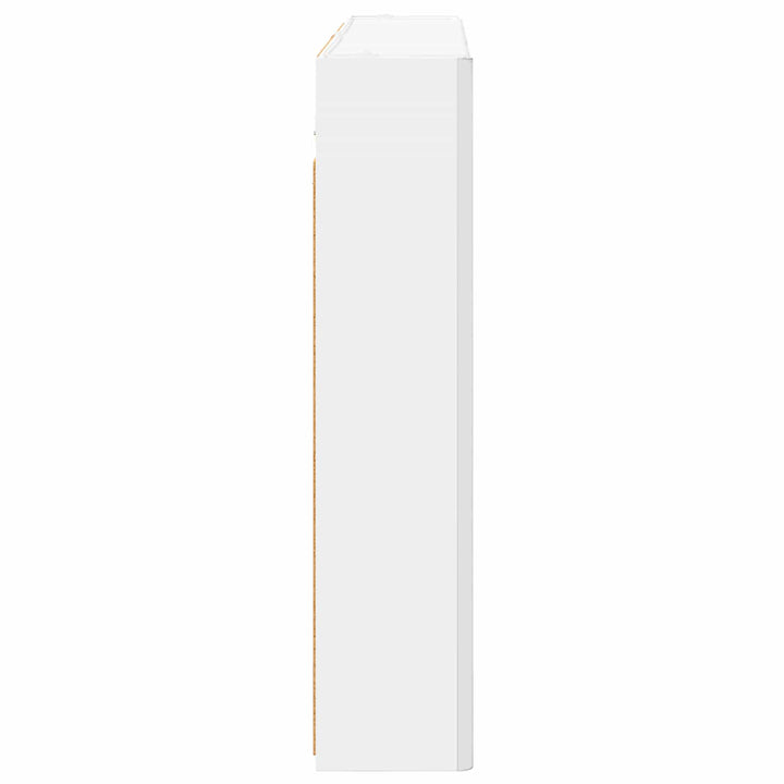 Badeværelsesspejlskab Hvid 103,5 x 15,5 x 70 cm Konstrueret træ