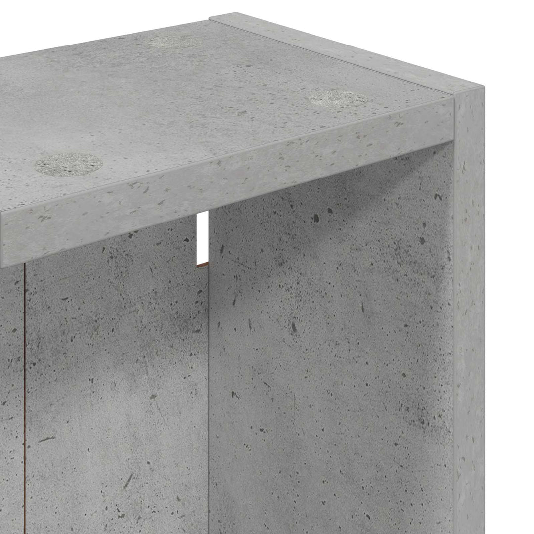 Badeværelsesvægskab BetonGrå 20 x 14 x 70 cm Konstrueret træ